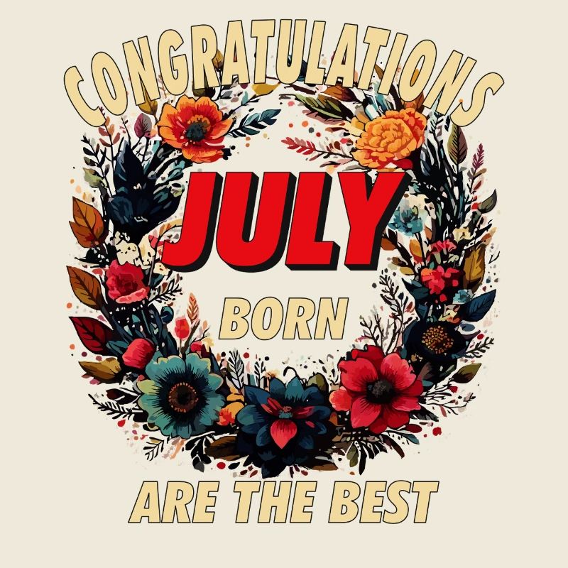CONGRATULATIONS JULY
