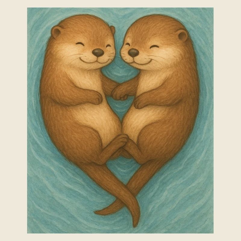 Cute Otters