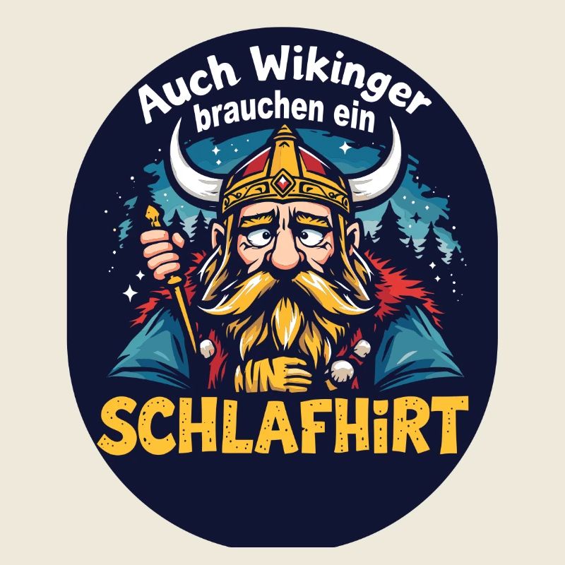 Wikinger Schlafshirt Lustiger Spruch