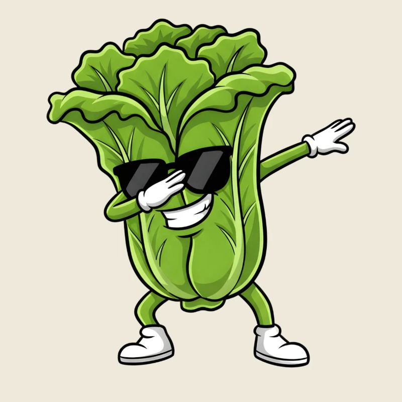 Retro Stern Salat