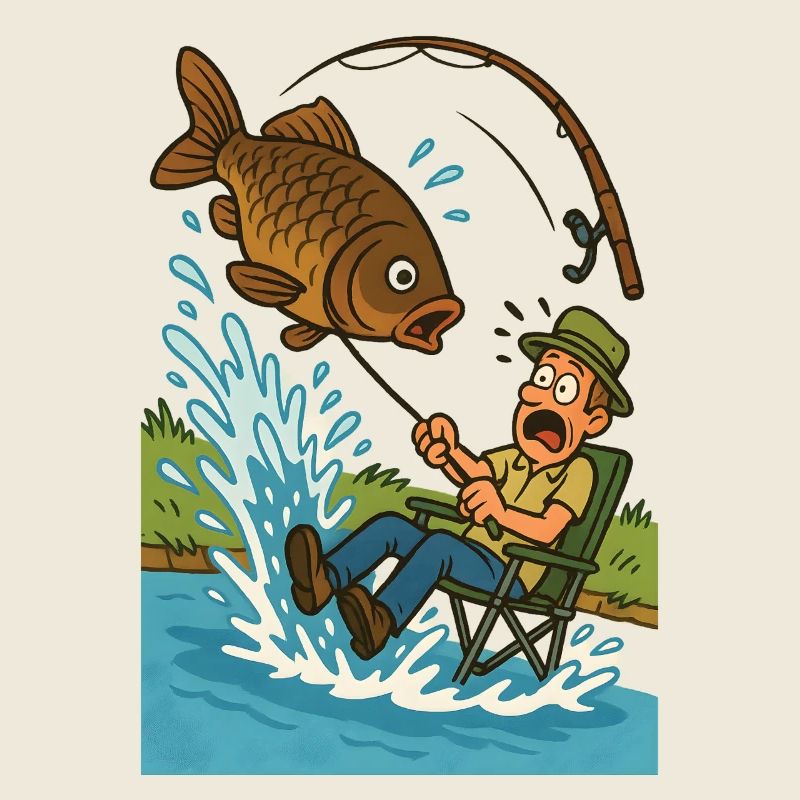 Capture surprenante lors de la pêche