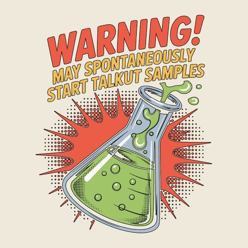 Lab Technician Warning May Spontaneously Scientist