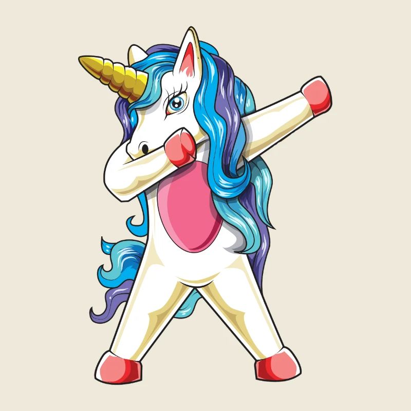 Dab Unicorn Rainbow Magic Vibes 2026