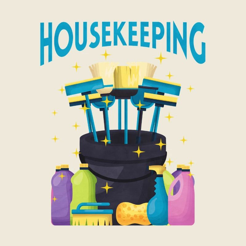 Putzteam Motiv Housekeeping