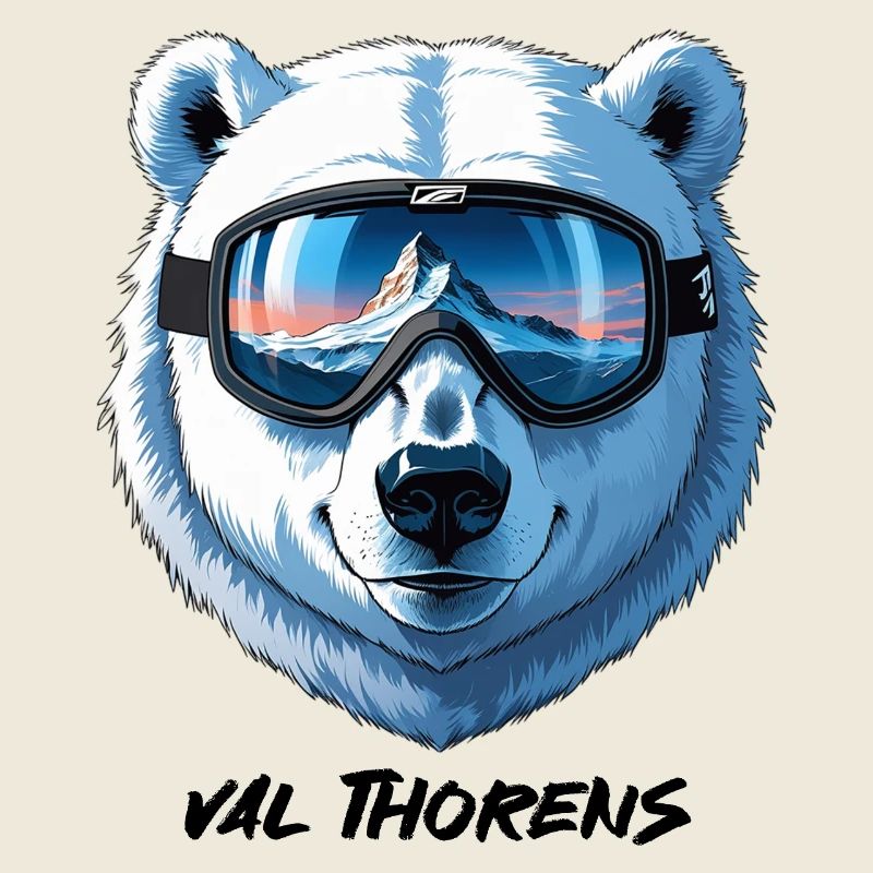 Cadeau Val Thorens Souvenir Ski 3 Vallées