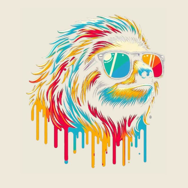 Sloth Sloth Art Lazy Sloth Fan