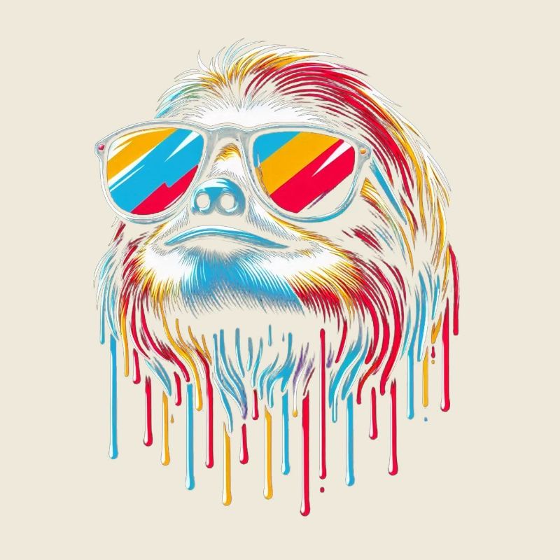 Sloth Sloth Art Lazy Sloth Fan