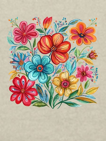 Vibrant floral splendour