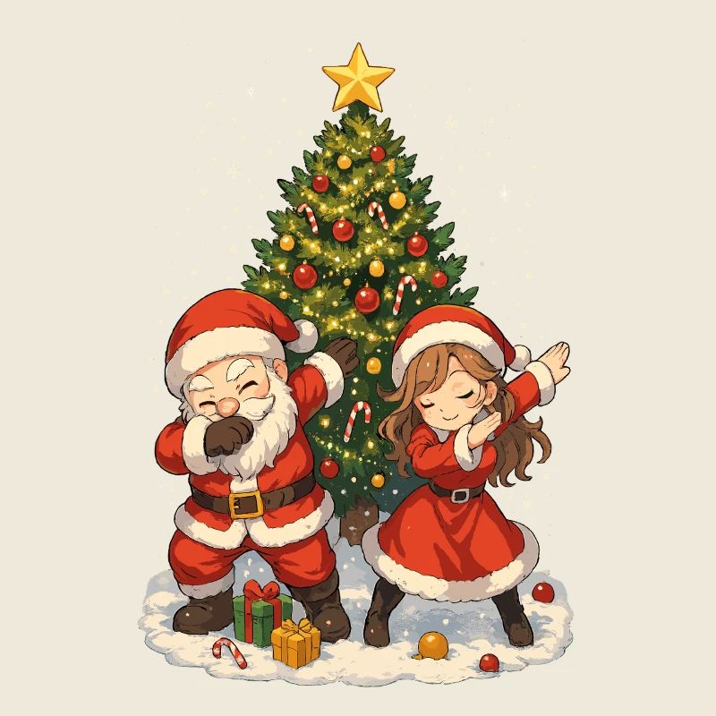 Weihnachts Dab, Santa Squad, Fun Xmas