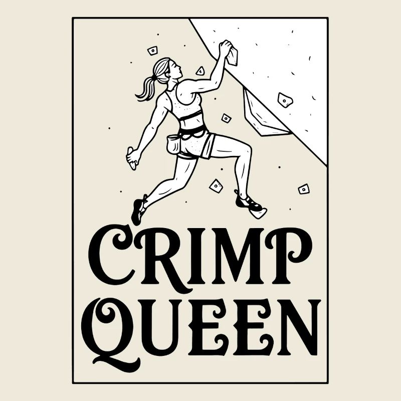 Crimp Queen Kletterabenteuer-Grafik