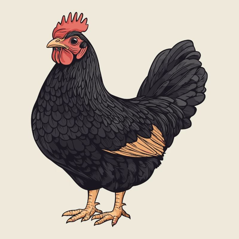 Illustration du Coq Noir