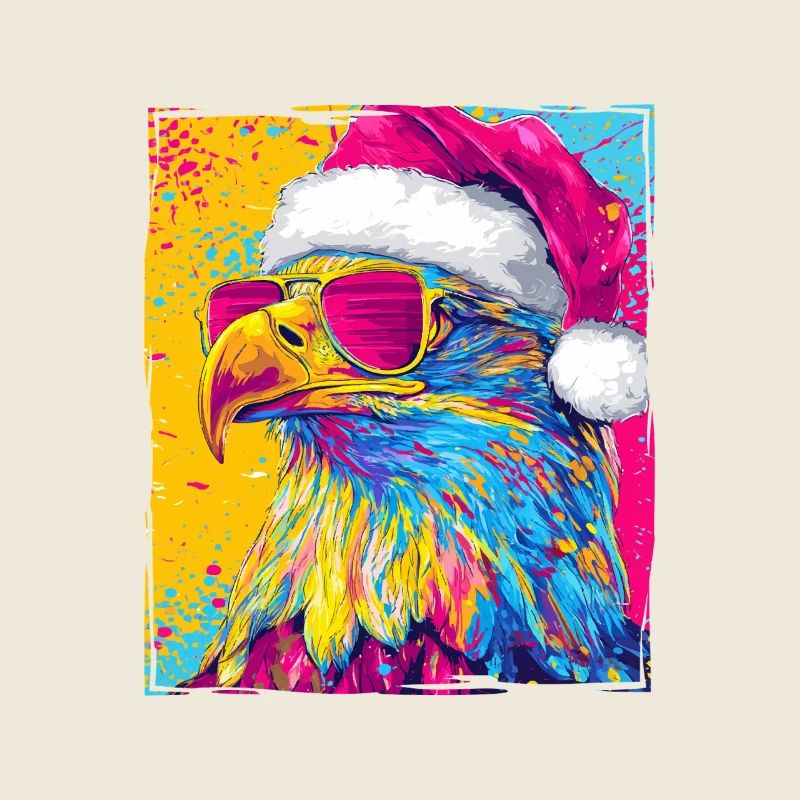 Portrait de Noël de l’aigle