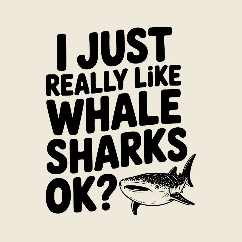 J’aime vraiment les requins-baleines, d’accord ?