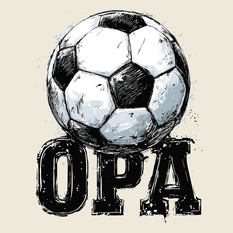 OPA Großvater Fußball