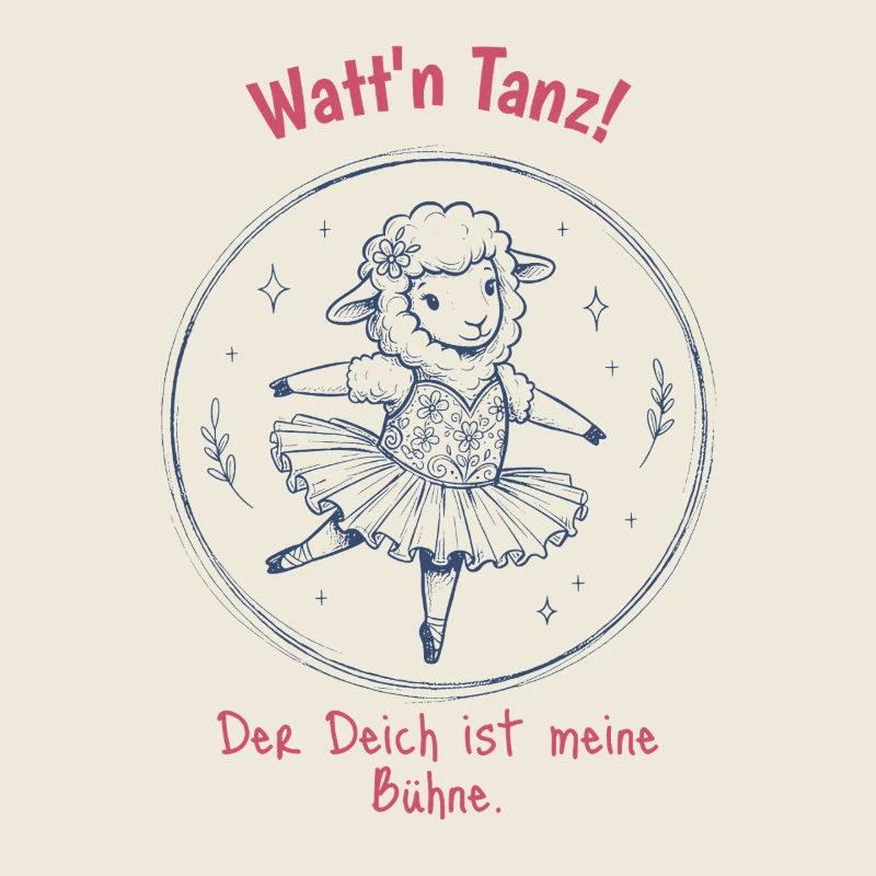 Watt’n Dance ! Moutons dansants sur scène de digue