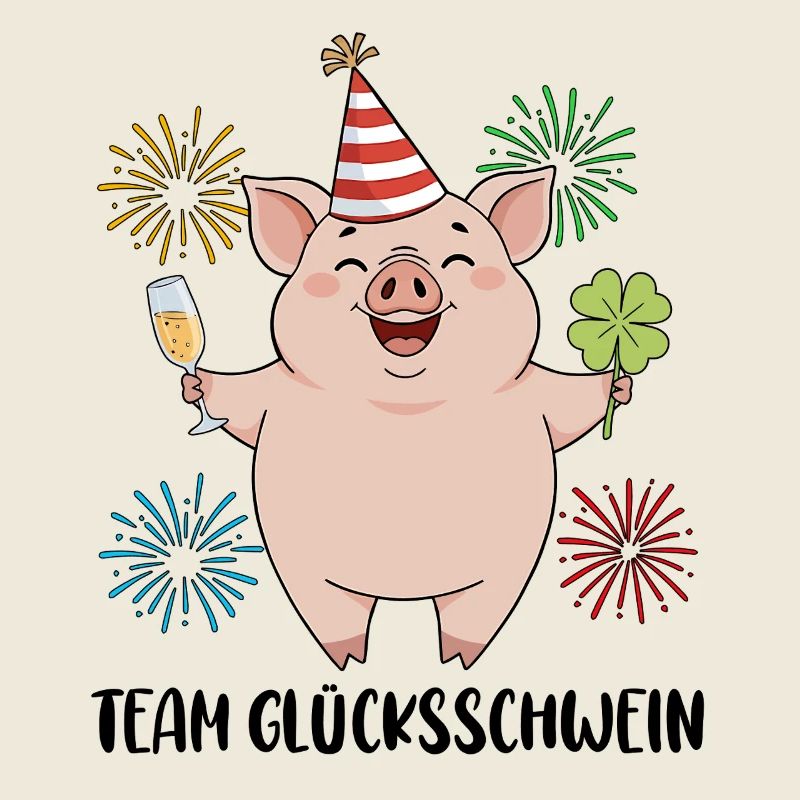 Team Glücksschwein Silvester
