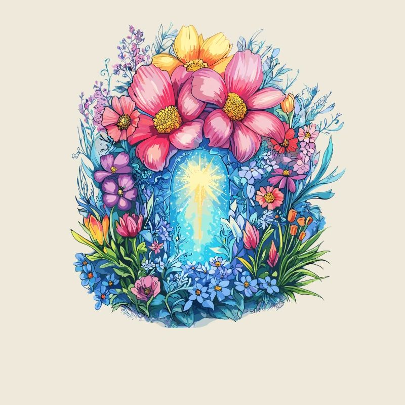 Portail de la Fleur du Déluge des Couleurs