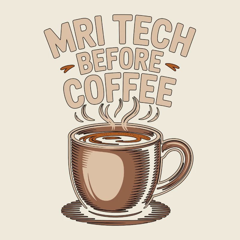 MRI Tech Before Coffee MRI Imaging Coffee Lover