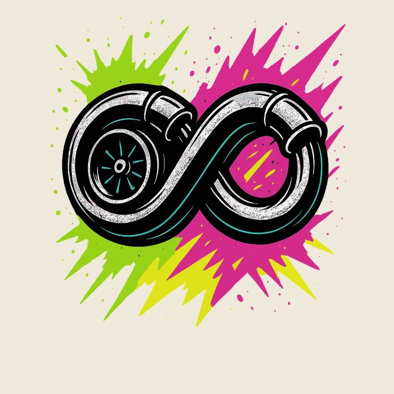Neon Turbo Infinite, Boost Tuning Shirt
