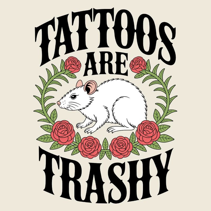 White Rat in the Rosary