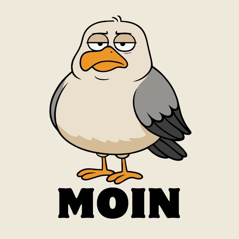 Seagull - Moin - North Sea - Gift