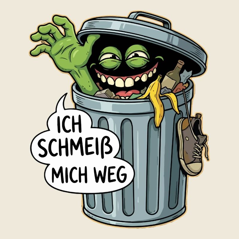 Trash Monster: Ich schmeiß mich weg