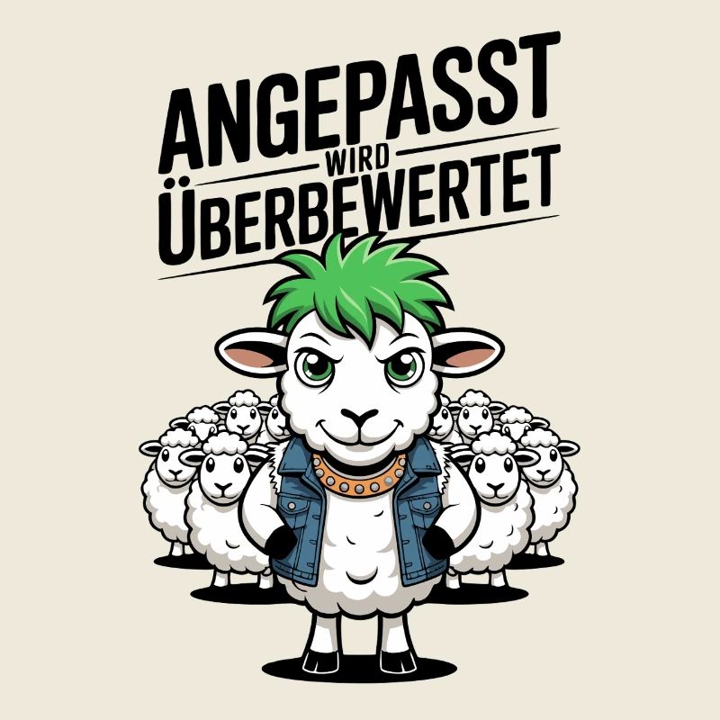 Rebellious Sheep Non-Conformist Design