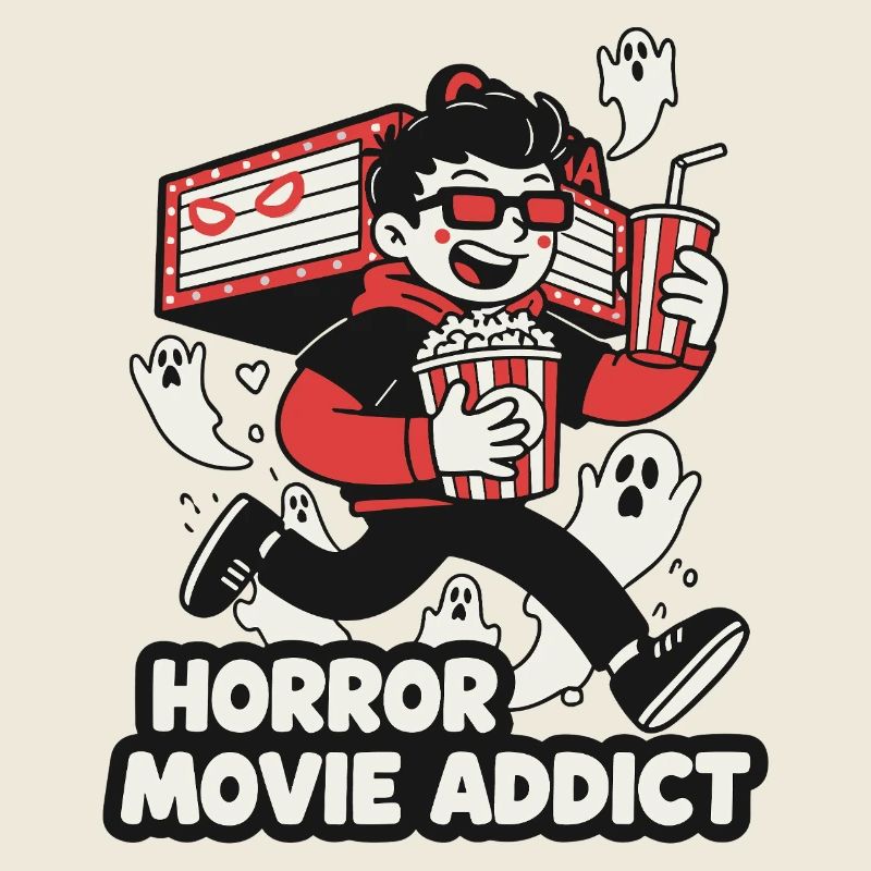 Cinéphile accro aux films d’horreur