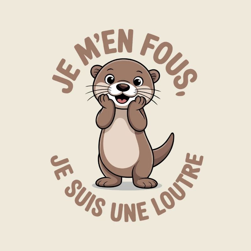 Ist mir egal, ich bin ein lustiger Otter