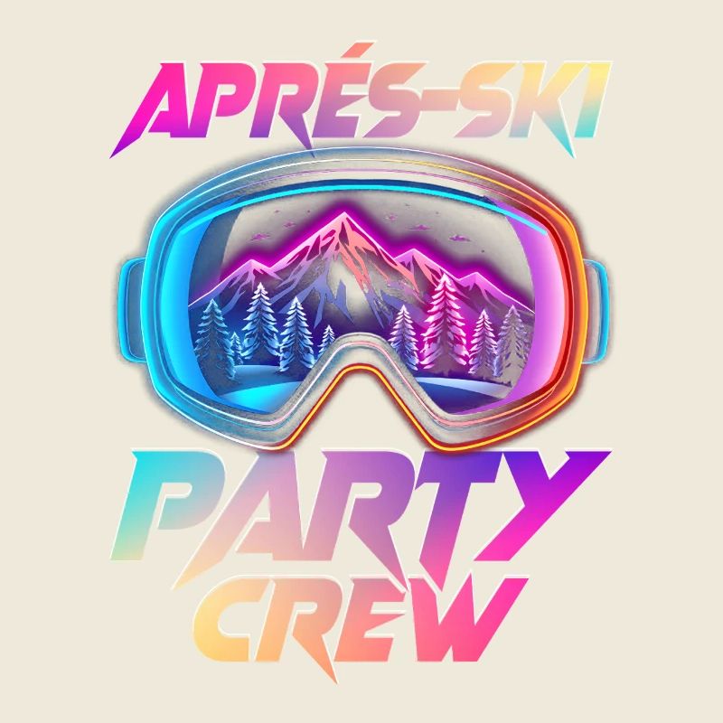 Après Ski Party Crew colorée