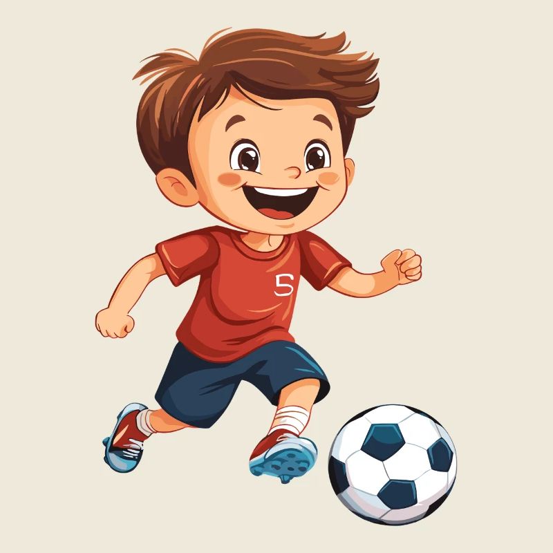 Kicker JungeFußball