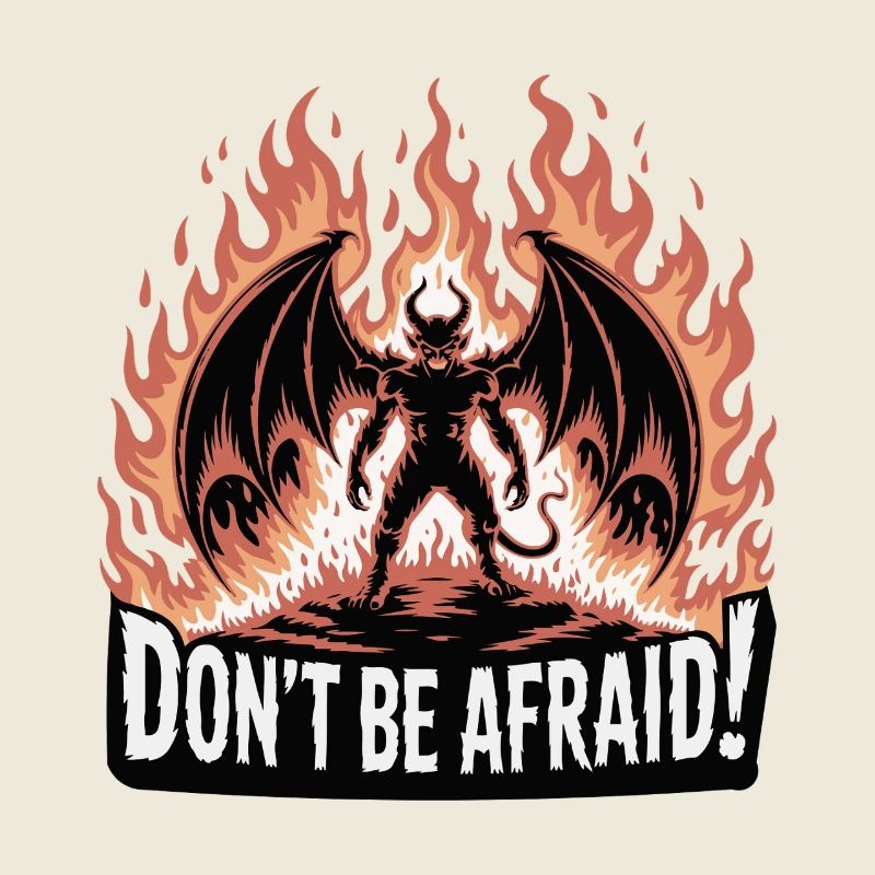 Demon in Flames Dont Be Afraid