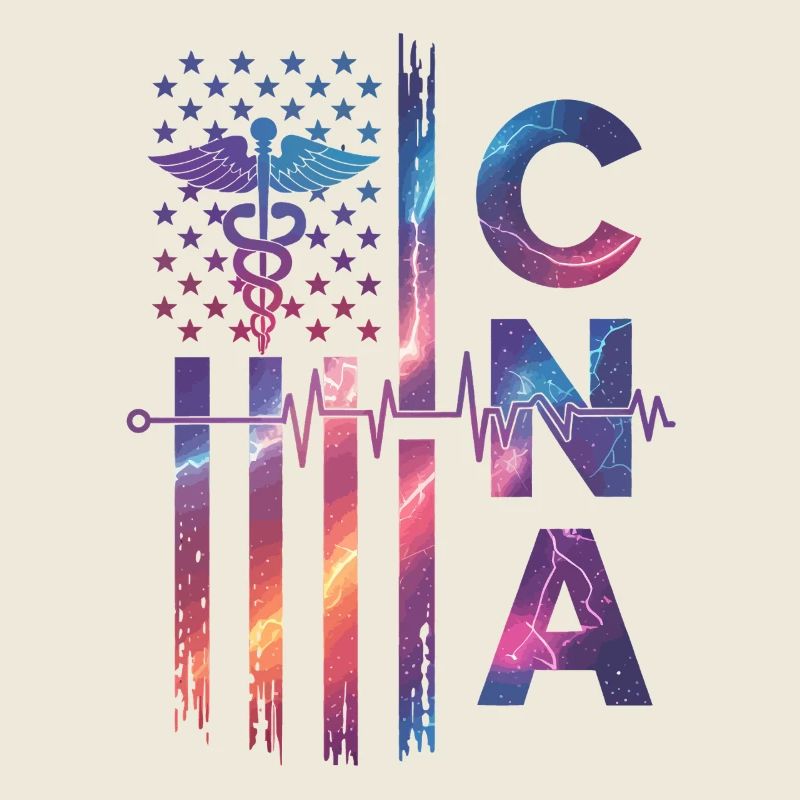 Cosmic Medicine Caduceus Galaxy