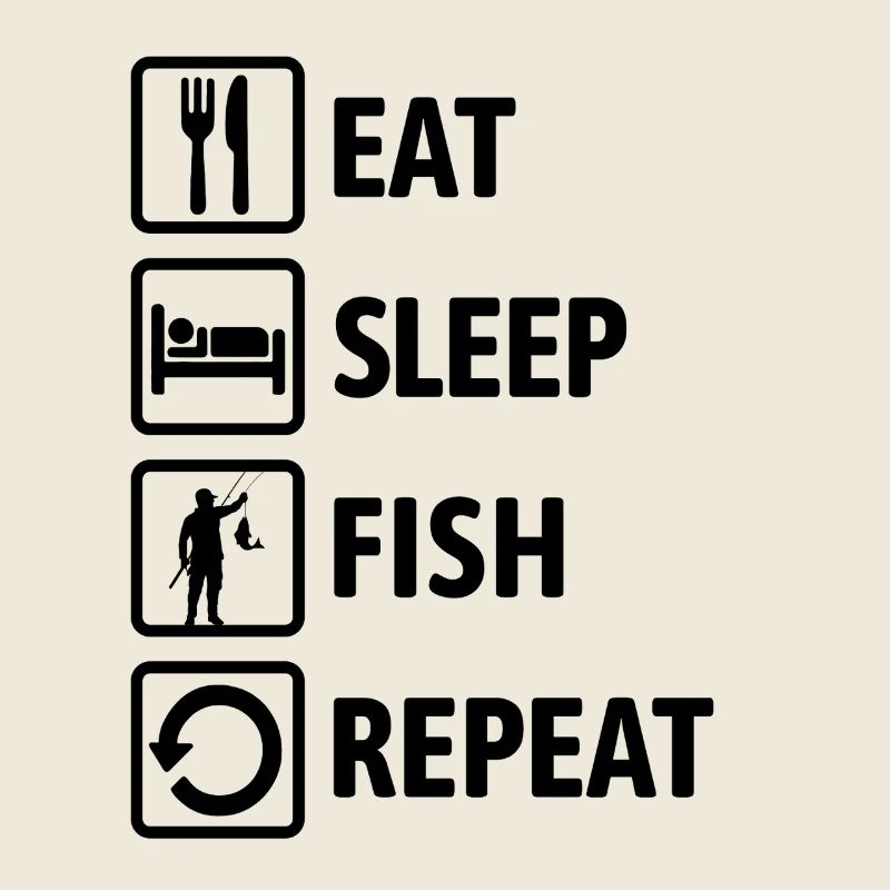 Mangez, dormez, poisson, répétez - Pêche - Pêche