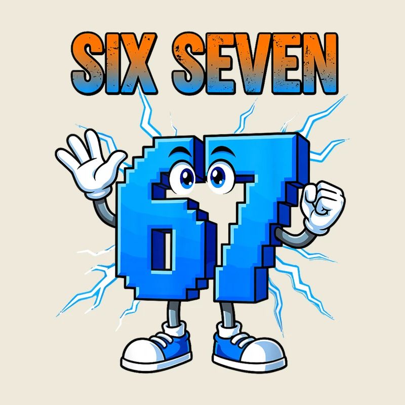 67 Gen Alpha Six Sieben Italienisch 6 7 Brainrot