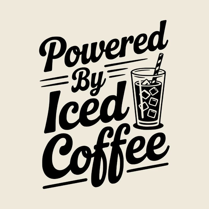 Angetrieben von Eiskaffee