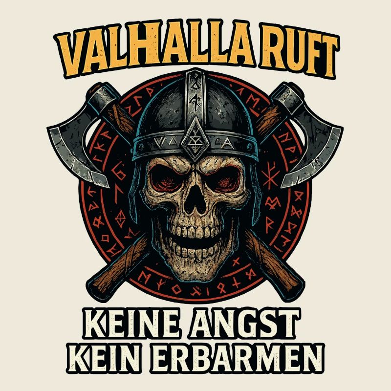 Valhalla appelle guerrier, viking dit chemise
