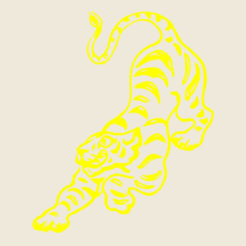 Chinesisches Tigermuster