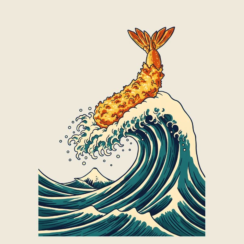 La Grande Vague de Tempura