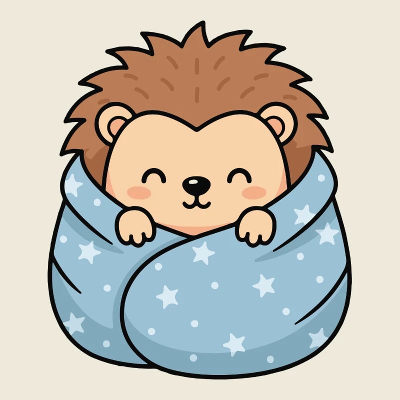 Sternen-Igel Kuscheln