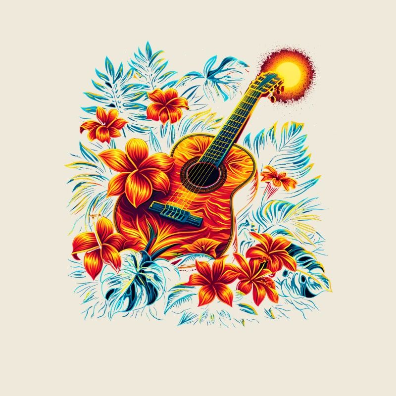 Gitarre Vintage-Look