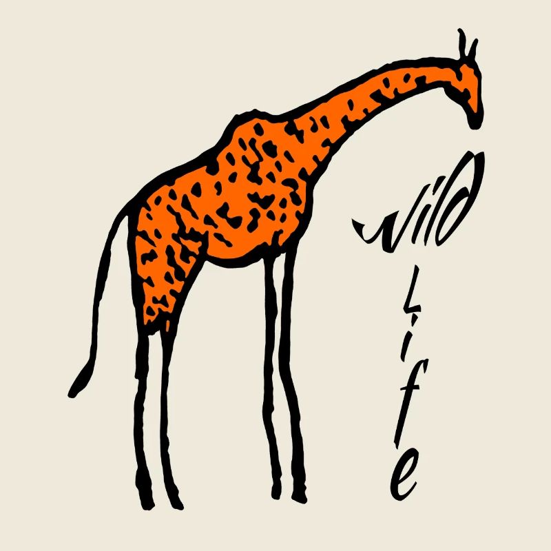 Girafe wildlife