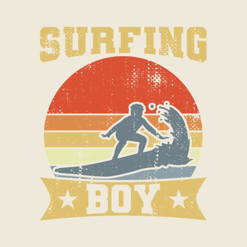 Kleiner Surfer