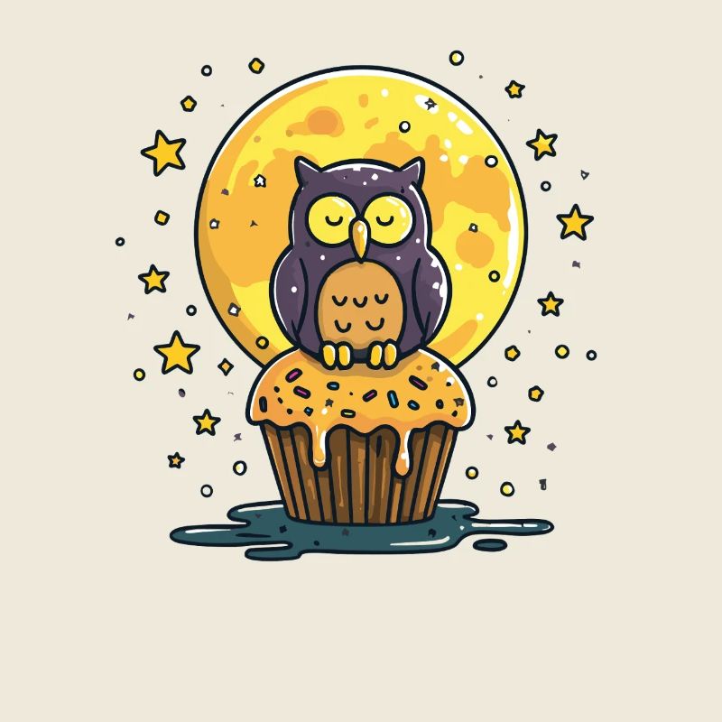 Night Owls Cupcake