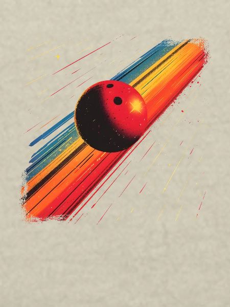 90er Bowlingkugel
