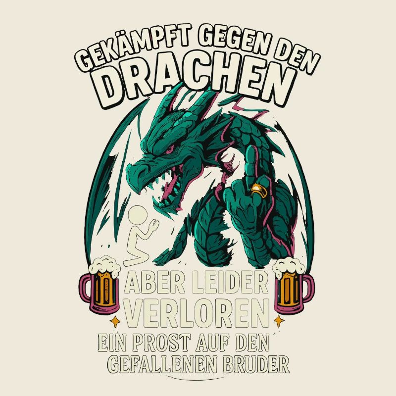 Drachenkampf Bruder, JGA Bierfreunde Spaß