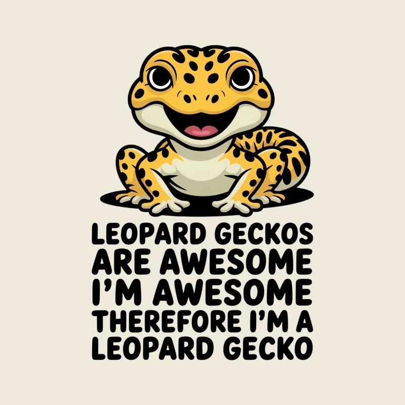Dessin animé Gecko Léopard : Charme Tacheté