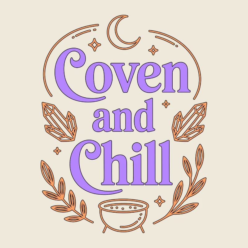 Witchcraft Coven And Chill Tarot Reading Wicca