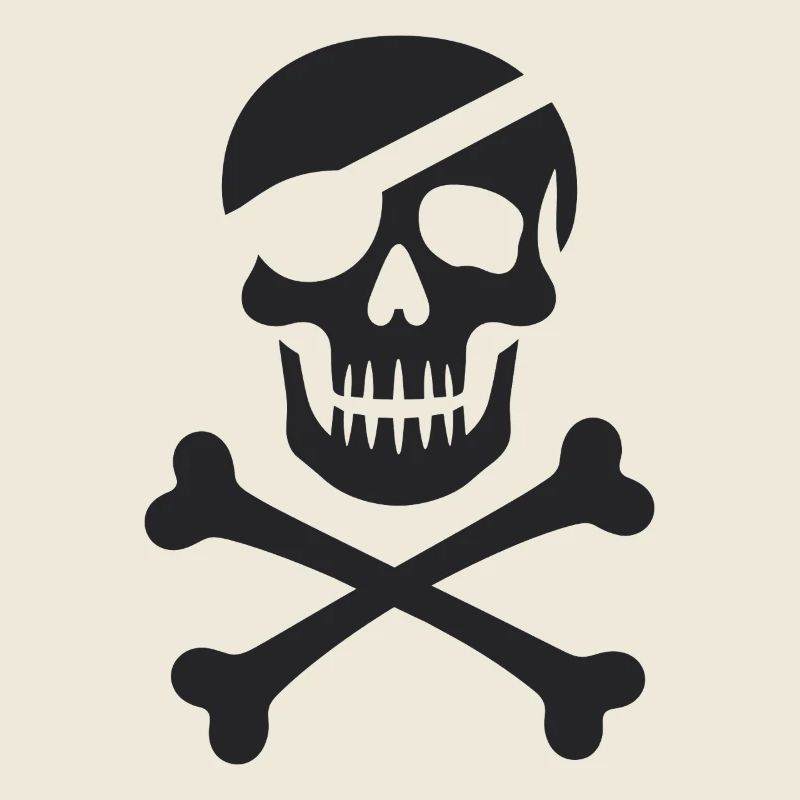 Le classique Jolly Roger Pirate Scream