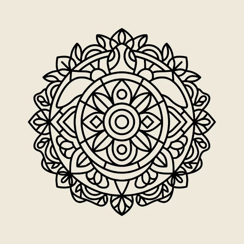 Mandala de la Tortue